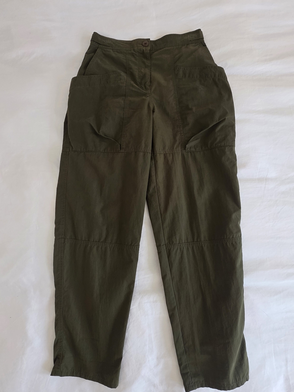 Aritzia Wilfred Free Modern Cargo Pant Olive Gorpcore Utility Sz 4 NWOT